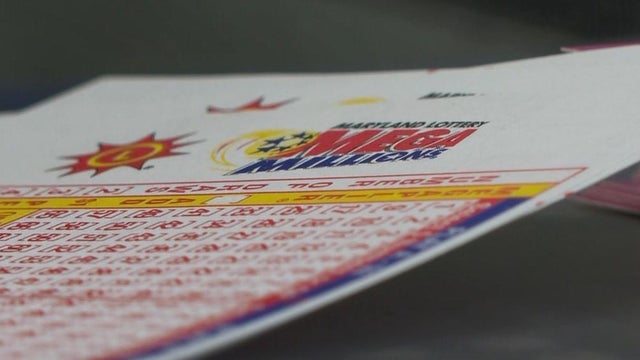 Mega Millions lottery tickets are displayed in a photo illustration on August 1, 2023, in San Anselmo, California. 