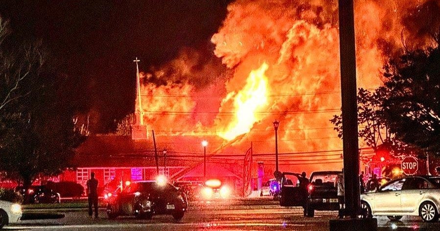 Fire with 4 alarms destroys Vineland Church