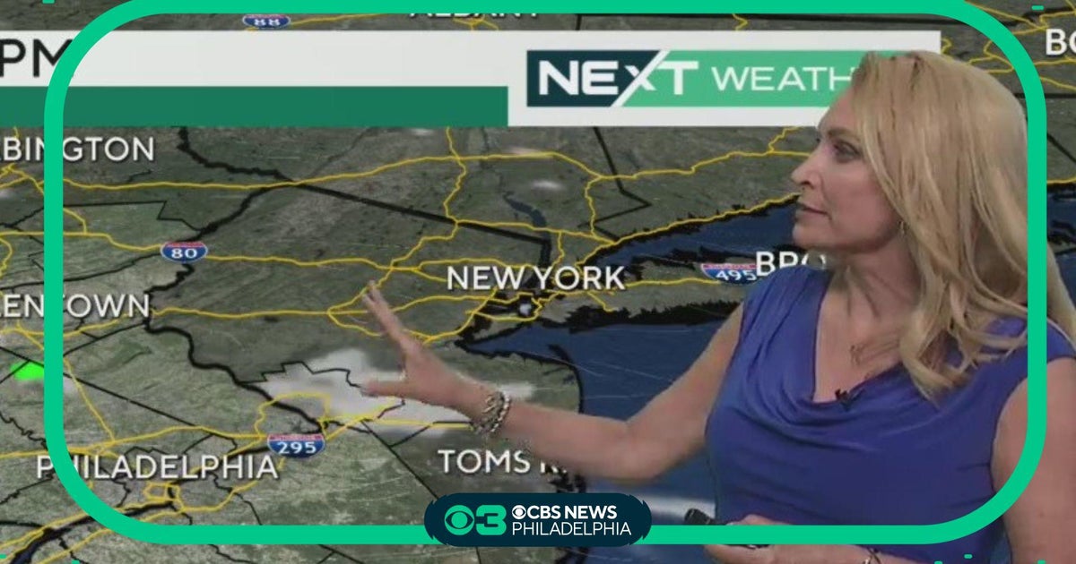 NEXT Weather Timing rain on Thursday CBS Philadelphia