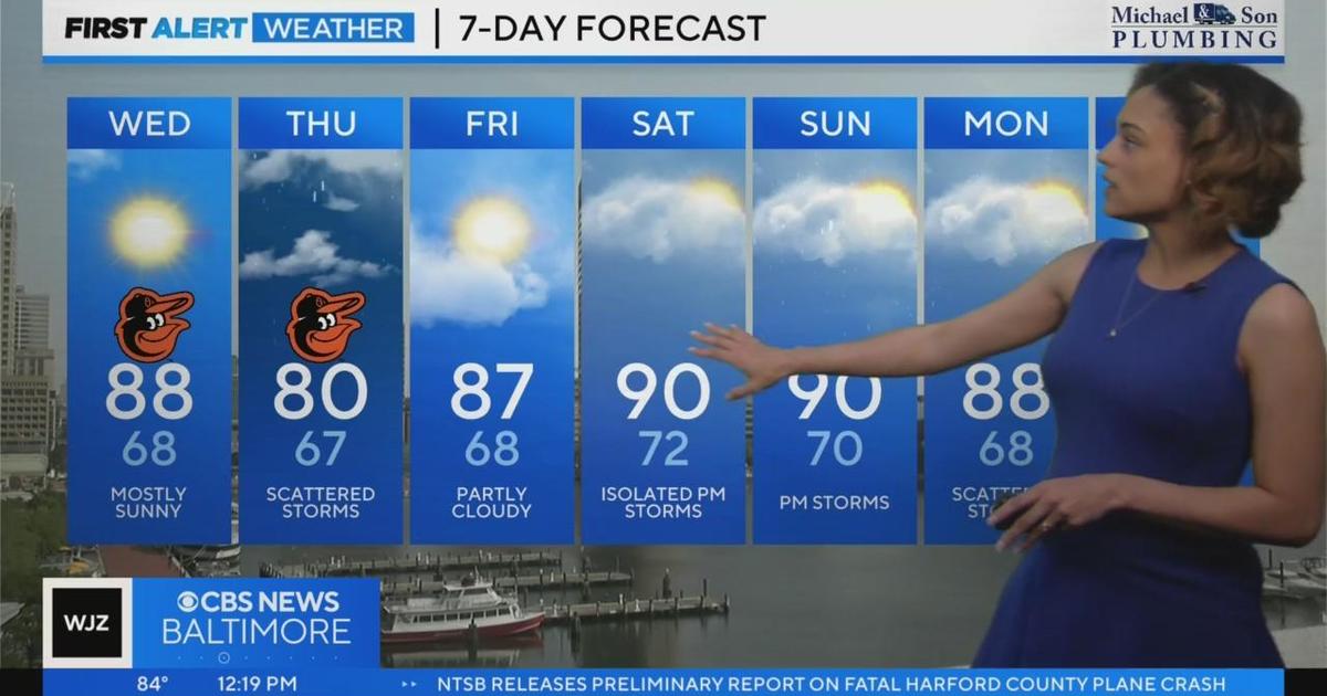 Abigail Degler has your Wednesday afternoon forecast (8/9/2023) - CBS ...