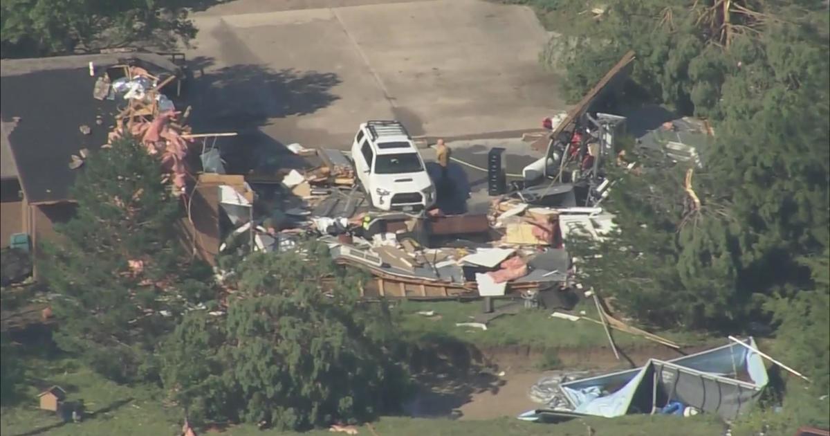 Tornado causes damage in Yuma, storms bring baseballsized hail CBS