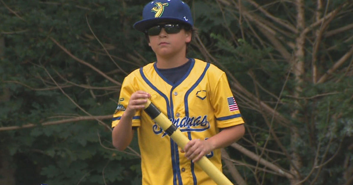 10-year-old Mark 'Swaggy' Lane joins Savannah Bananas baseball team through  Make-A-Wish - CBS Boston