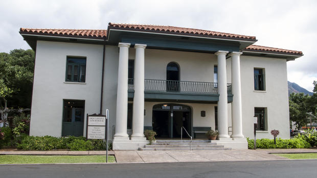 Old Lahaina Courthouse Maui Hawaii USA 