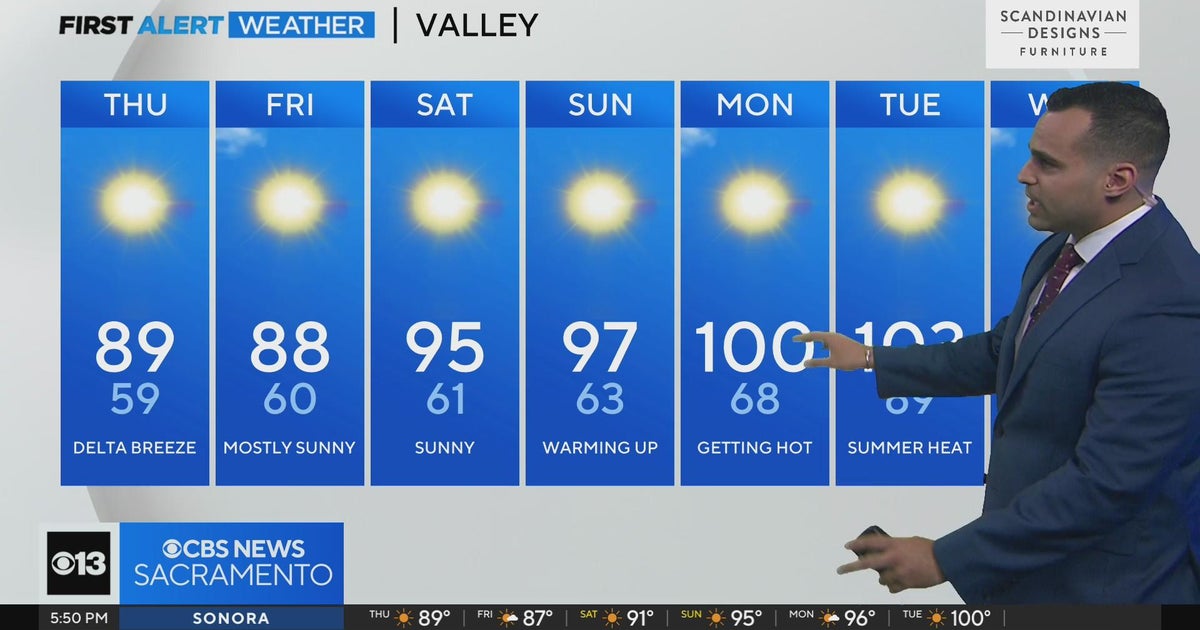 Wednesday evening forecast: August 8, 2023