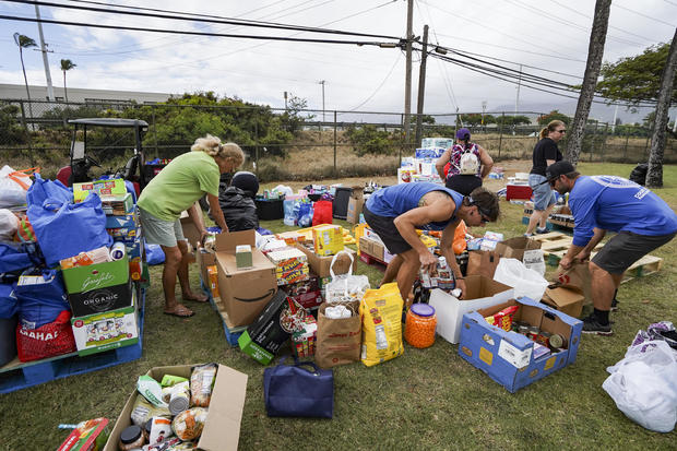 Maui Wildfire Continues