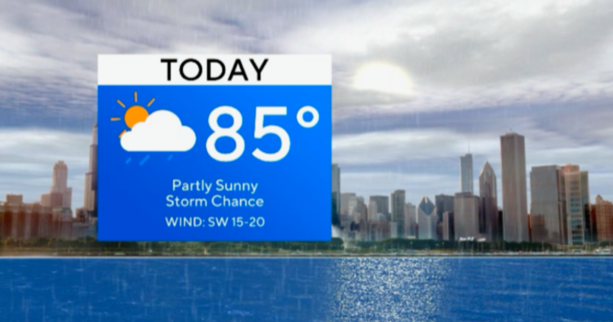 Chicago weather forecast hour by hour for August 11 - CBS Chicago