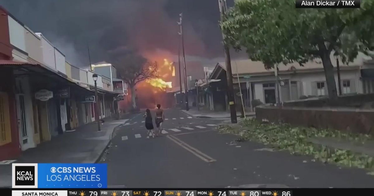 53 dead, more than 1,000 buildings destroyed by Maui wildfires - CBS ...