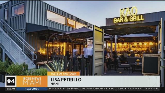 Taste Of The Town: KAO Bar & Grill in Hallandale Beach - CBS Miami