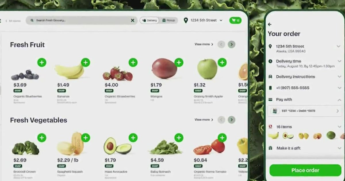 Instacart now accepting SNAP benefits for food orders CBS Chicago