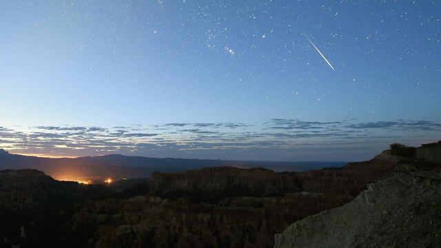 The Annual Perseid Meteor Shower From Bryce Canyon National Park 