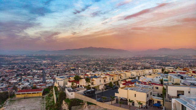 Beautiful View to the Highest Point in Tijuana 