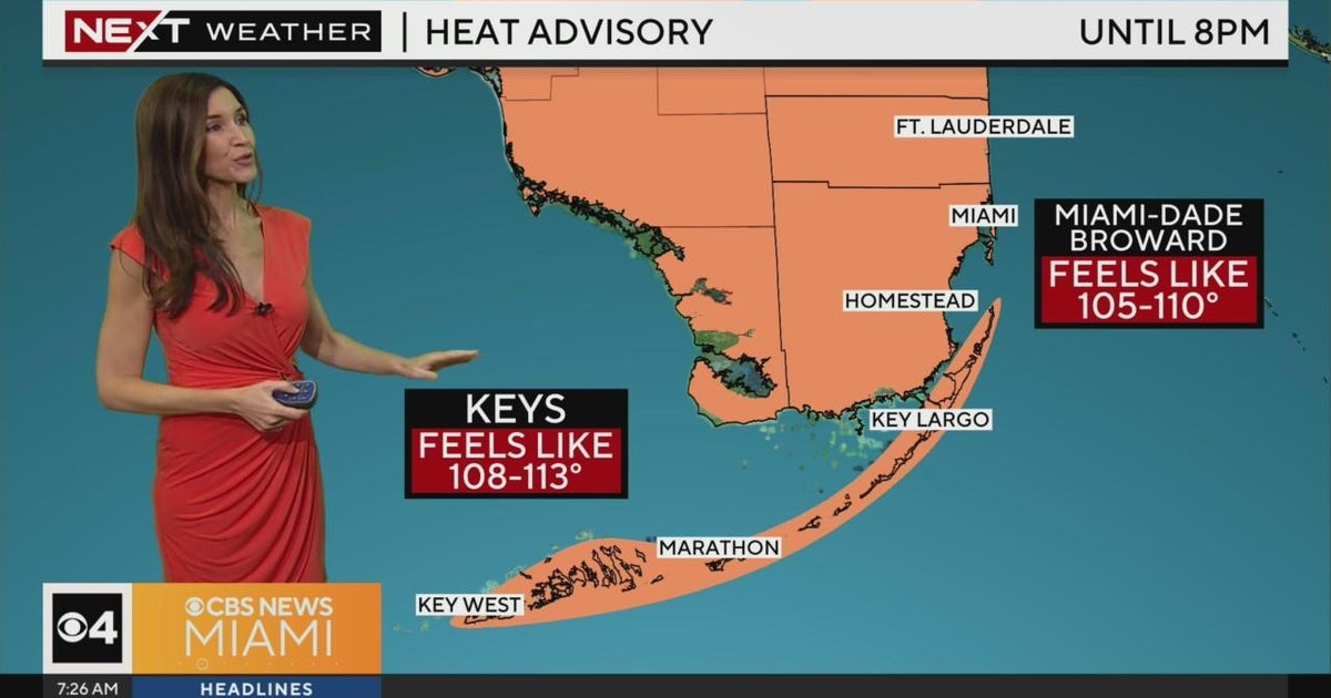 NEXT Weather forecast for Friday 8/11/2023 7AM - CBS Miami
