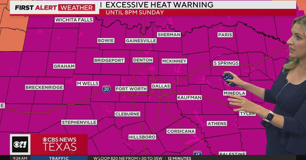 A Break From Triple Digit Heat Is In The Future Cbs Texas