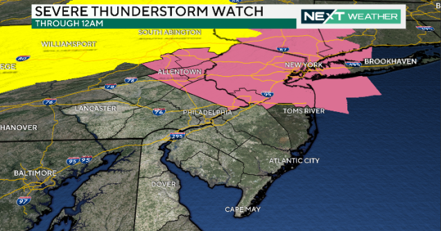 Philadelphia weather: Severe storms bring heavy rain, winds to PA, NJ ...