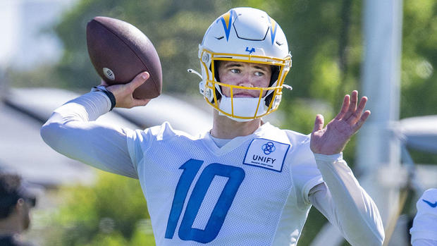 First practice of training camp for the Los Angeles Chargers 