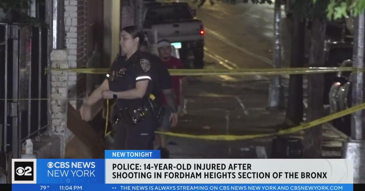 14-year-old shot in the Bronx - CBS New York
