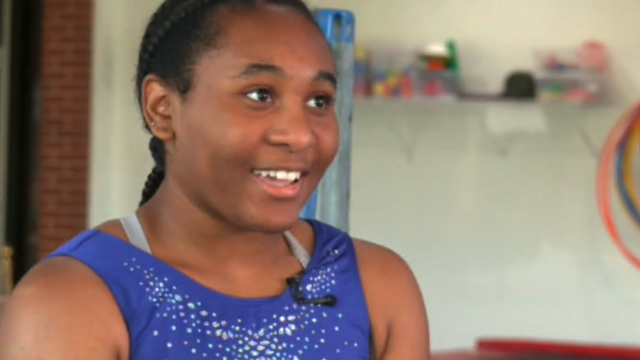 gymnast diamond cook talks about going to a hbcu 