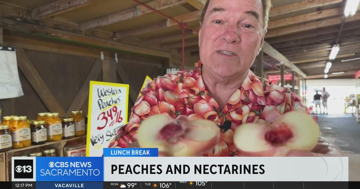 Lunch break: Peaches and nectarines