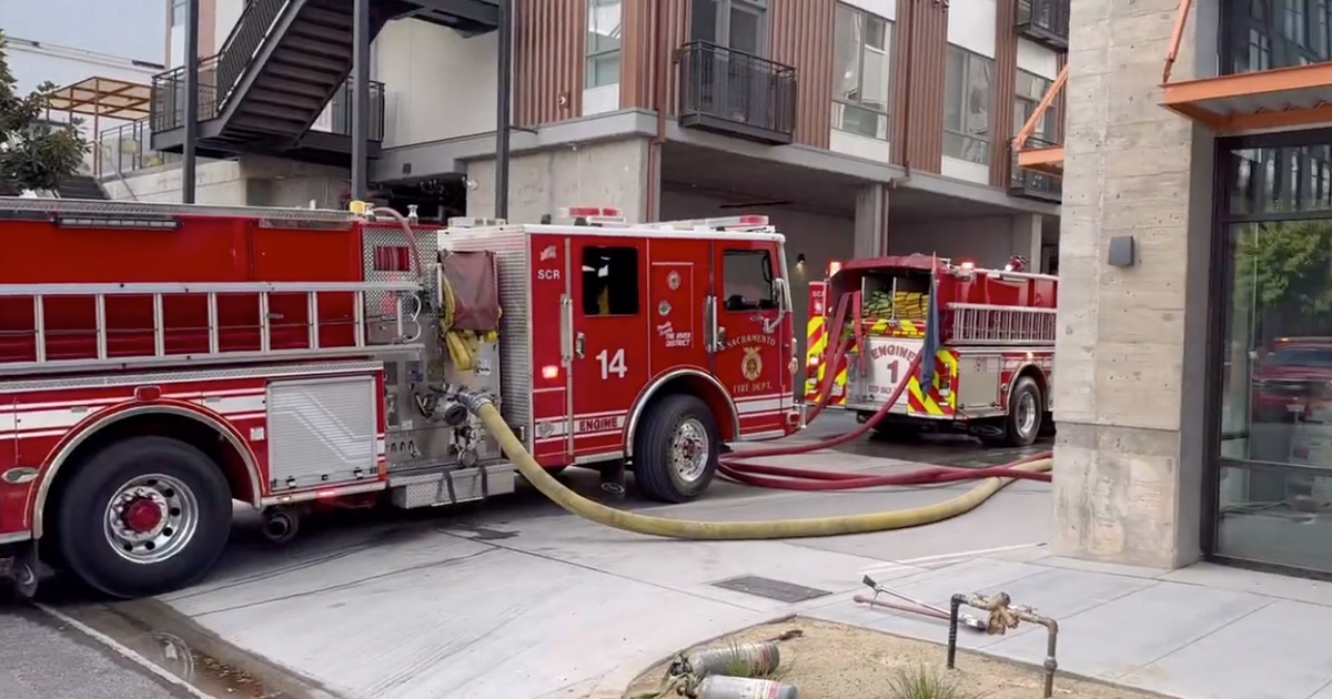 Crews douse fire at 3rd floor Midtown Sacramento building under construction