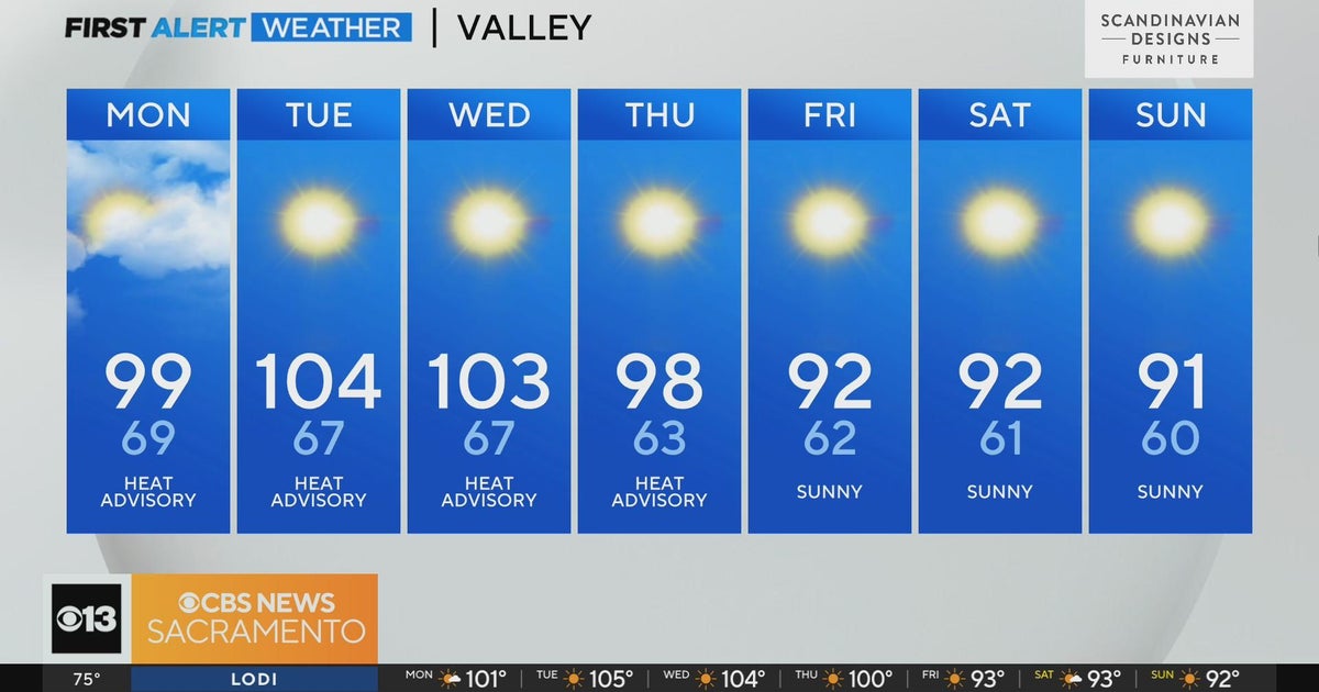 Monday morning weather forecast - Aug. 14, 2023
