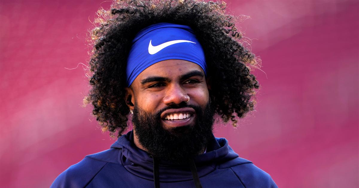 Patriots signing Ezekiel Elliott to 1-year deal up to $6M