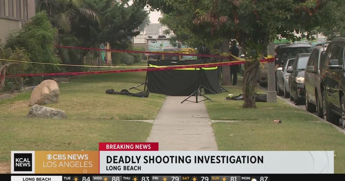 Deadly shooting investigation in Long Beach - CBS Los Angeles