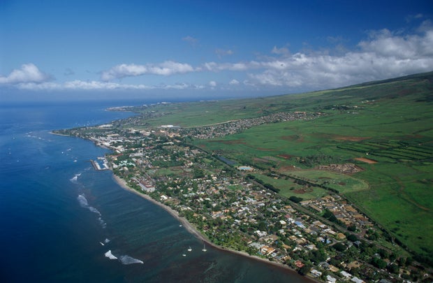 Over Lahaina