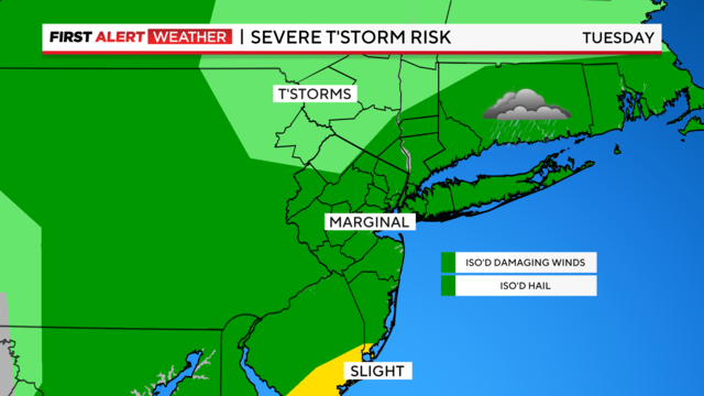 First Alert: Friday's storm bring a low end threat for severe weather