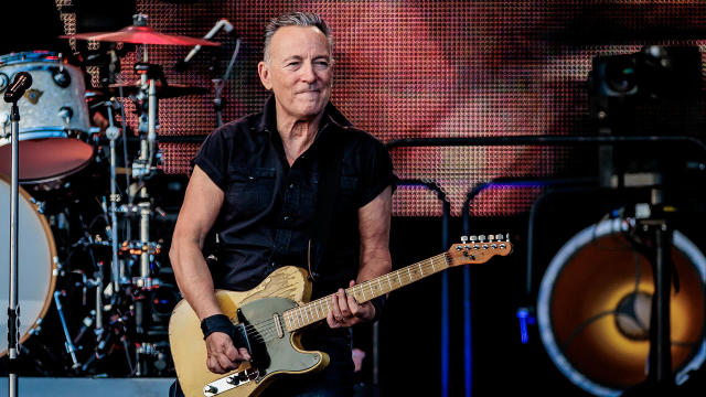 Bruce Springsteen Performs In Italy 