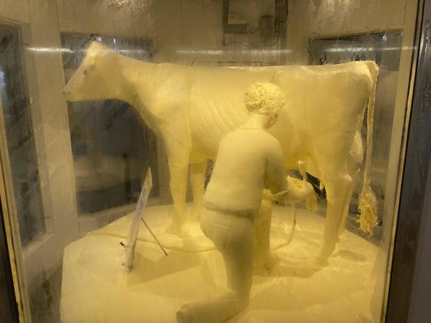 Illinois State Fair Butter Cow 