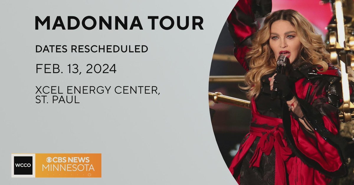 Madonna reschedules Xcel Energy Center show for February - CBS Minnesota
