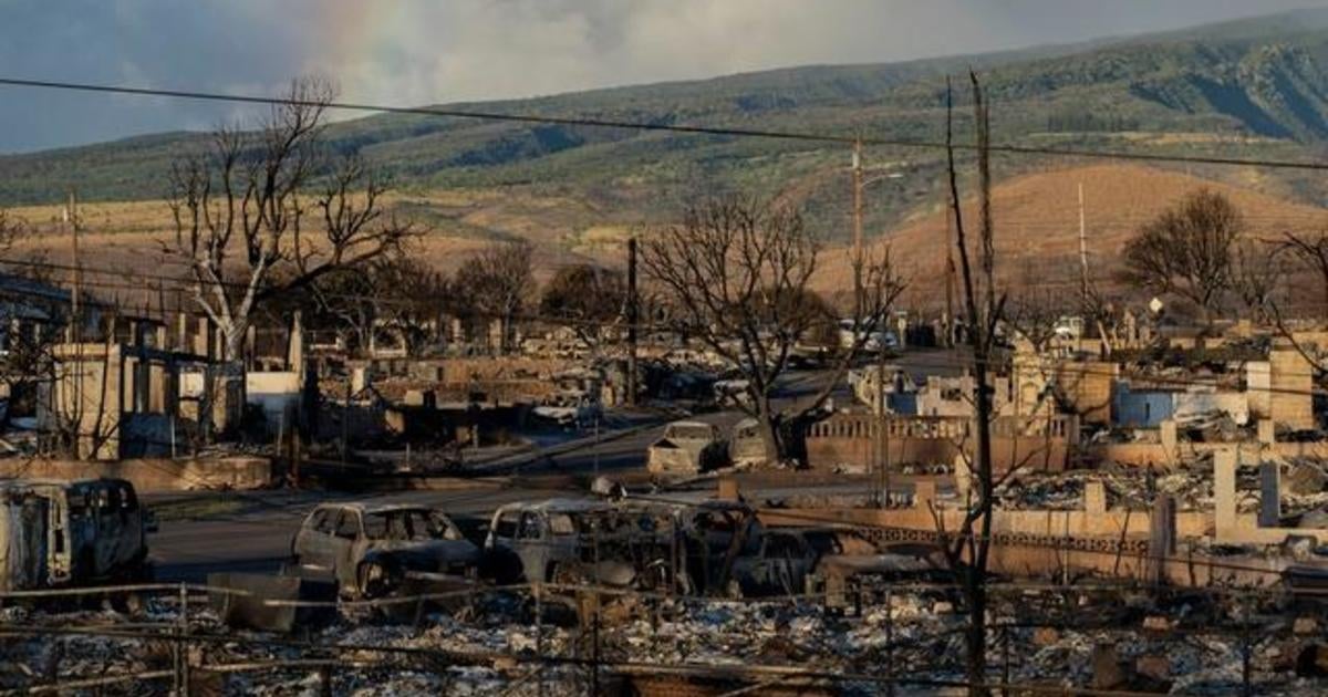 Hawaii wildfire recovery complicated by state of remains - CBS News