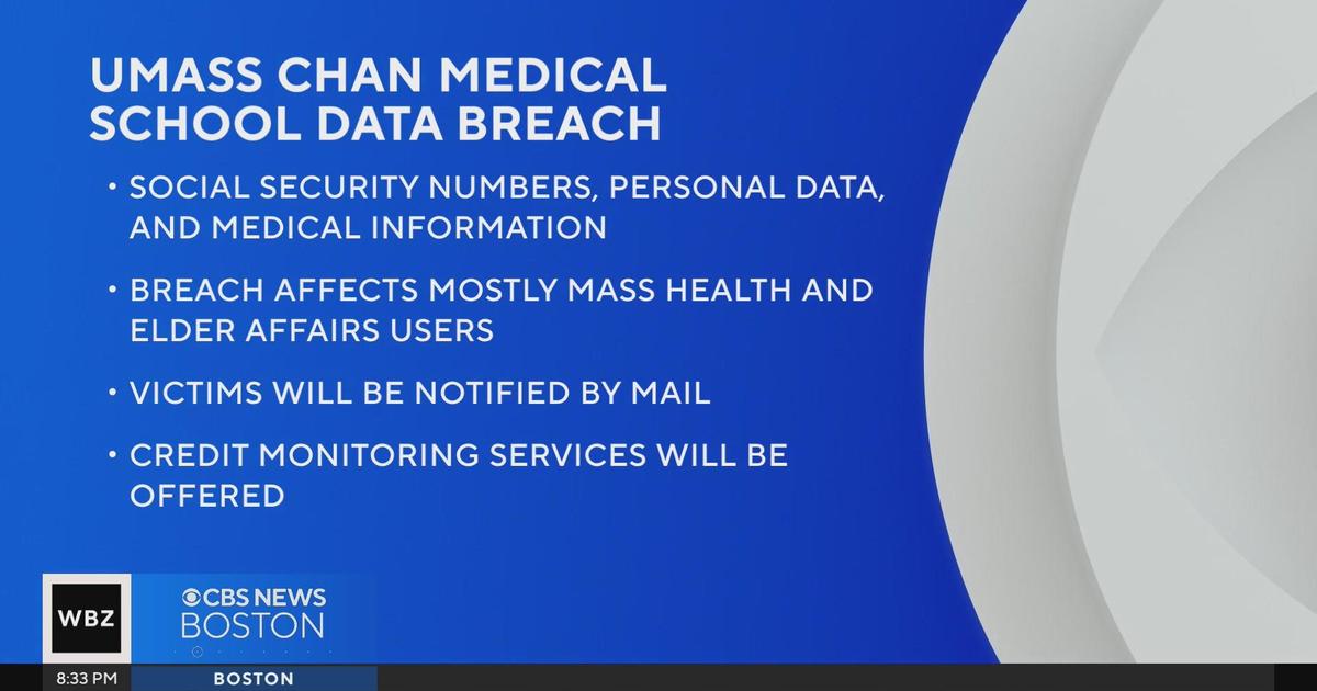 Massachusetts says 134,000 were affected by UMass Chan data breach