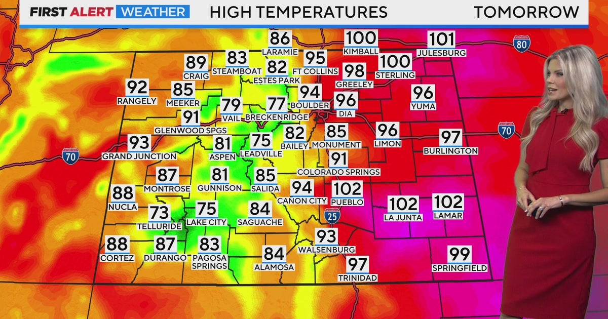 Getting Hotter Heading Into The Weekend - CBS Colorado