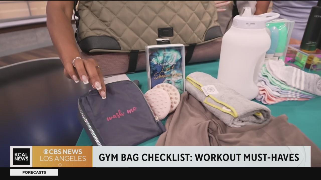 Workout Essentials - My Gym Bag Checklist