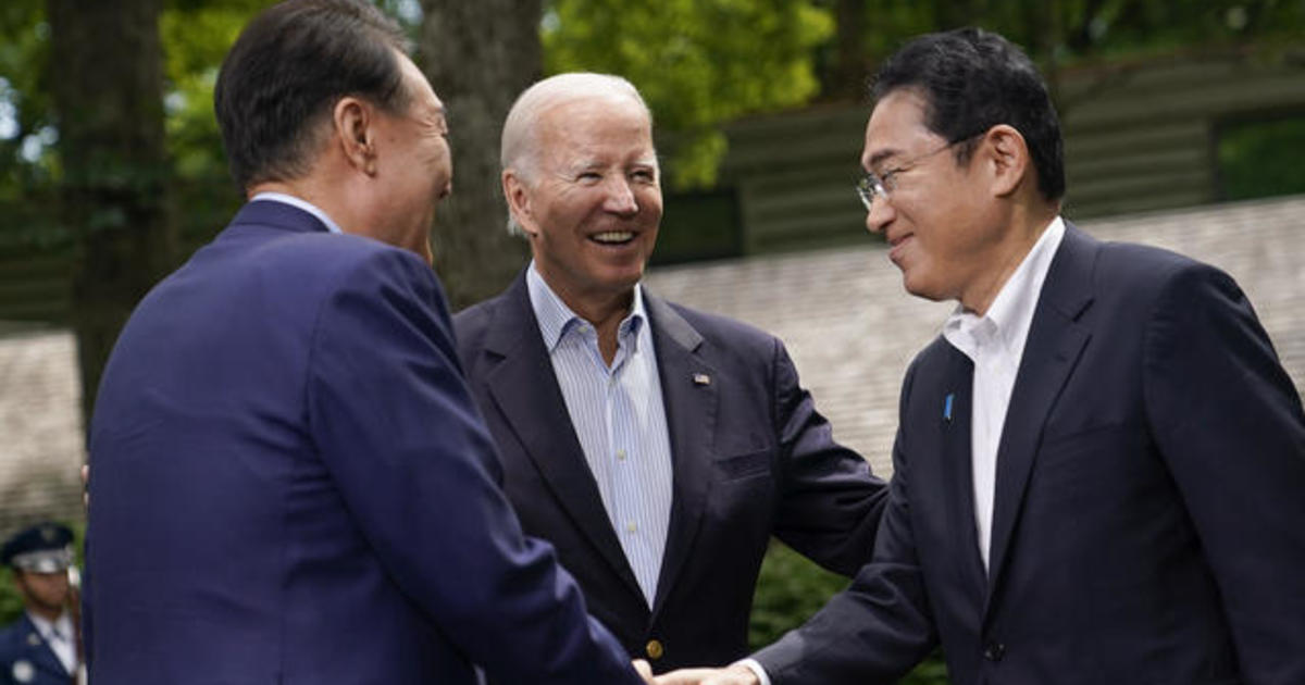 Camp David summit signals importance of relationship between U.S., Japan and South Korea