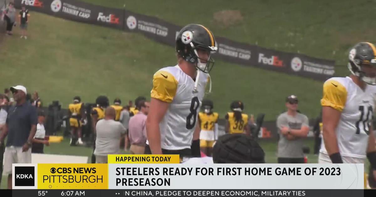 Steelers ready for first home game of 2023 preseason - CBS Pittsburgh