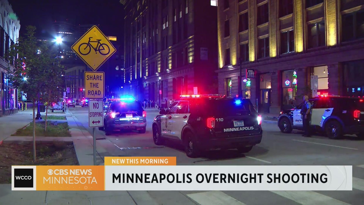 1 woman injured after overnight shooting in Minneapolis - CBS Minnesota