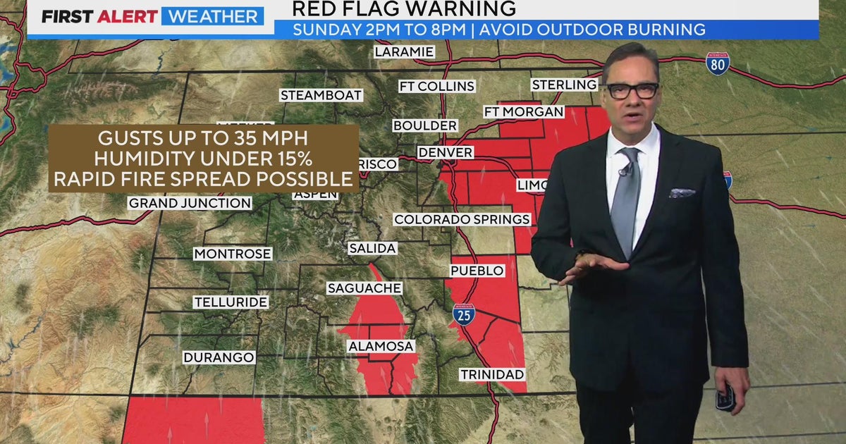 Hot and hazy with high fire danger - CBS Colorado