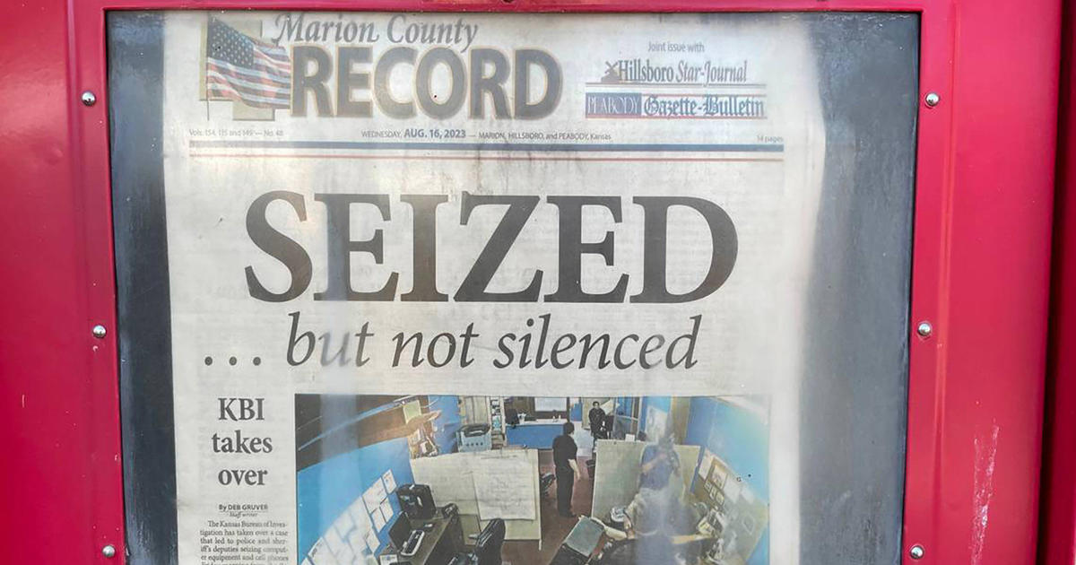 #Kansas newspaper releases affidavits police used to justify raids