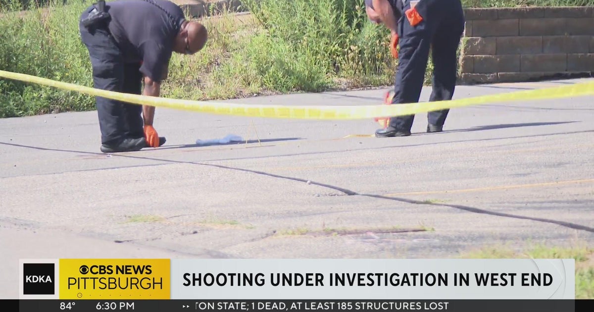 Police investigate shooting in West End - CBS Pittsburgh