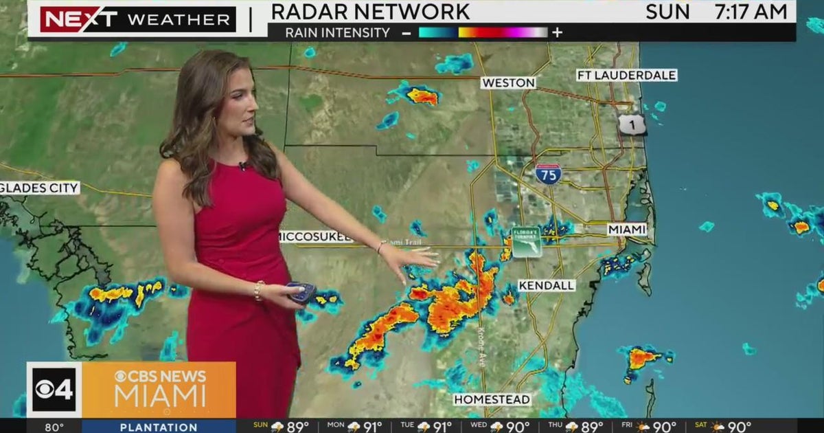 Weekend Forecast for 8/20/23: Showers decrease - CBS Miami