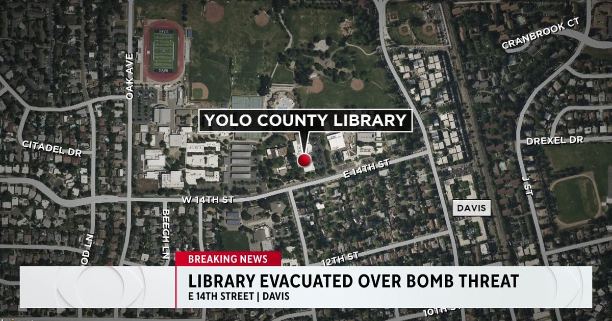 Bomb threat investigation underway at Mary L. Stephens Library in Davis CBS Sacramento