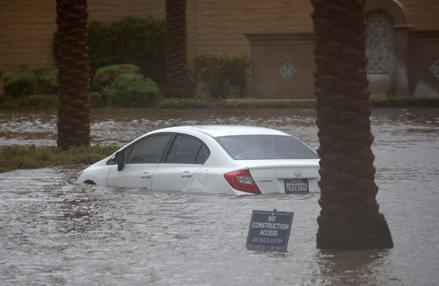 Tropical Storm Hilary Brings Wind and Heavy Rain to Southern California