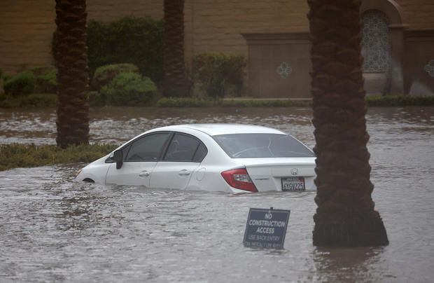 Tropical Storm Hilary Brings Wind and Heavy Rain to Southern California 