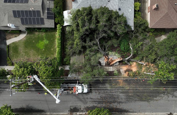 Tropical Storm Hilary Brings Wind And Heavy Rain To Southern California
