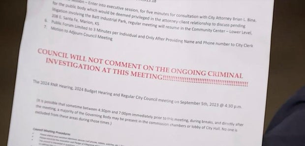 City council agenda