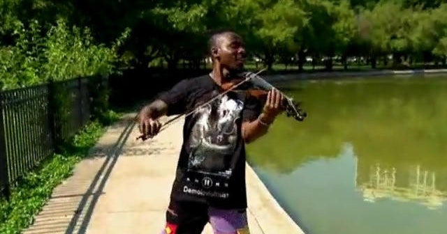 TikTok violinist Demola Babafemi to perform in Hyde Park Friday CBS