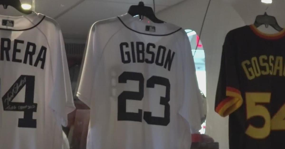 23 Kirk Gibson Jersey Old Classic Style Gray Shirts Uniform