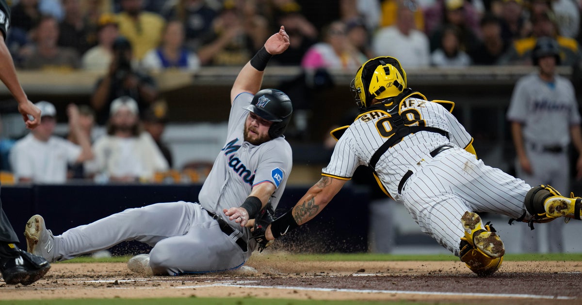 Marlins blanked the Padres 3- Marlins blanked the Padres 3-